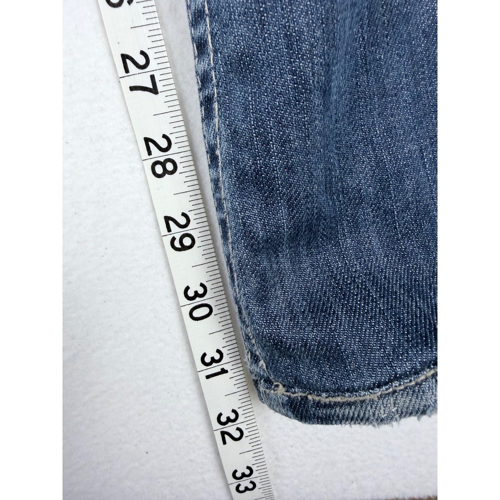 Hudson Jeans Beth Baby Bootcut Blue Denim Low Rise Flap Pocket W170DCV Size 26 - Picture 9 of 10